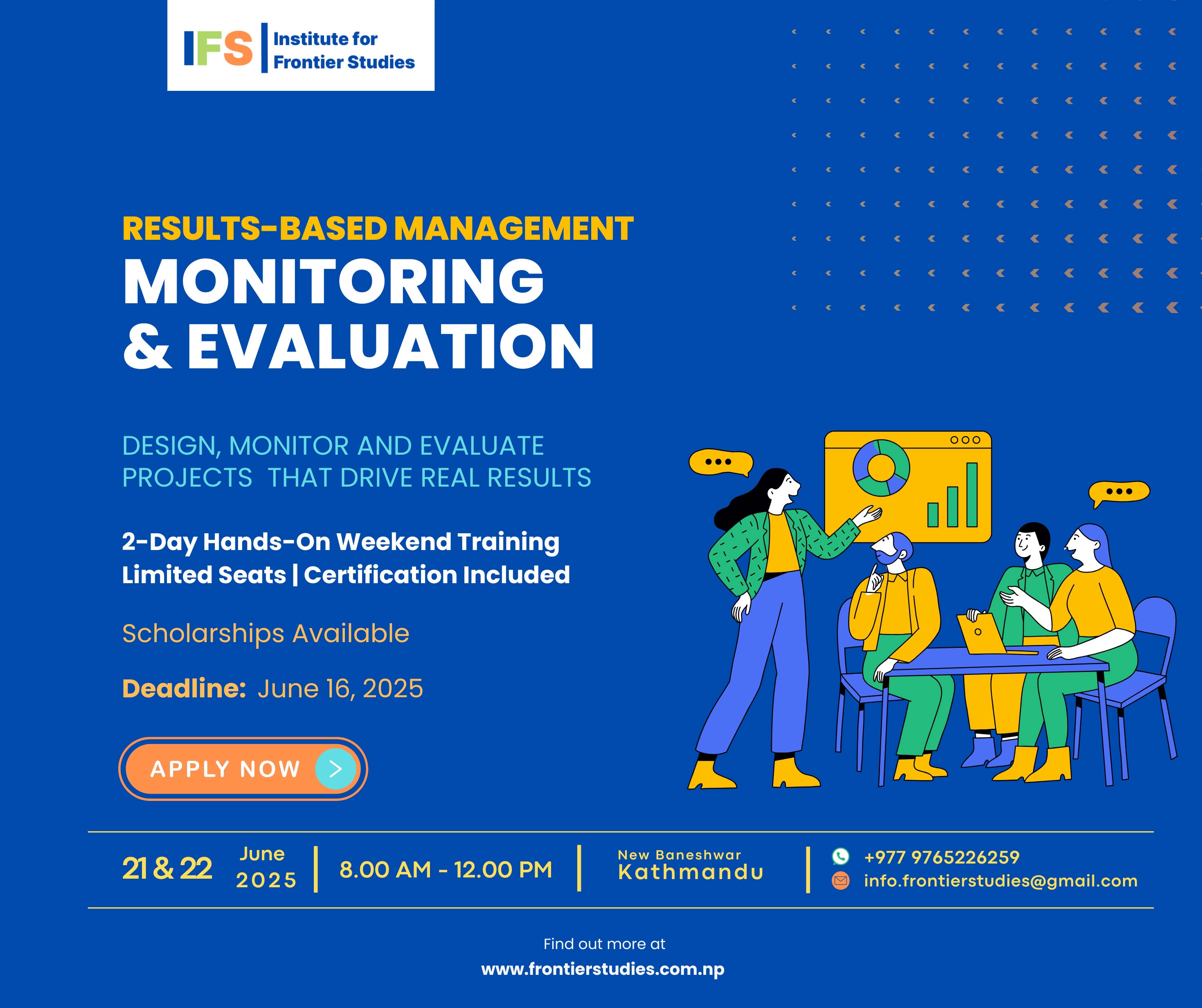RESULTS-BASED MANAGEMENT MONITORING & EVALUATION